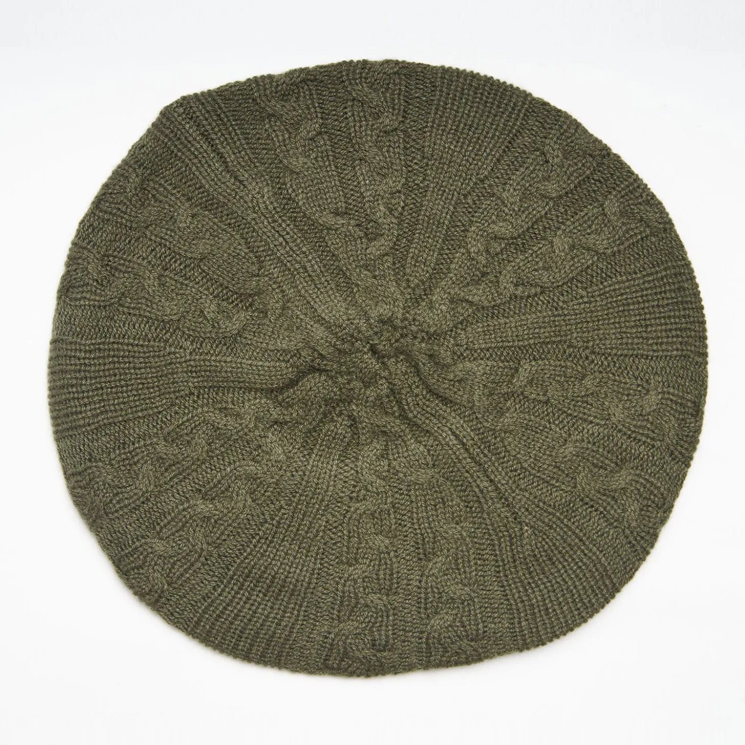 Braided Basque In Dark Green Cashmere