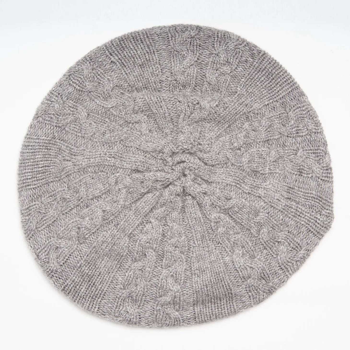Braided Basque In Gray Cashmere