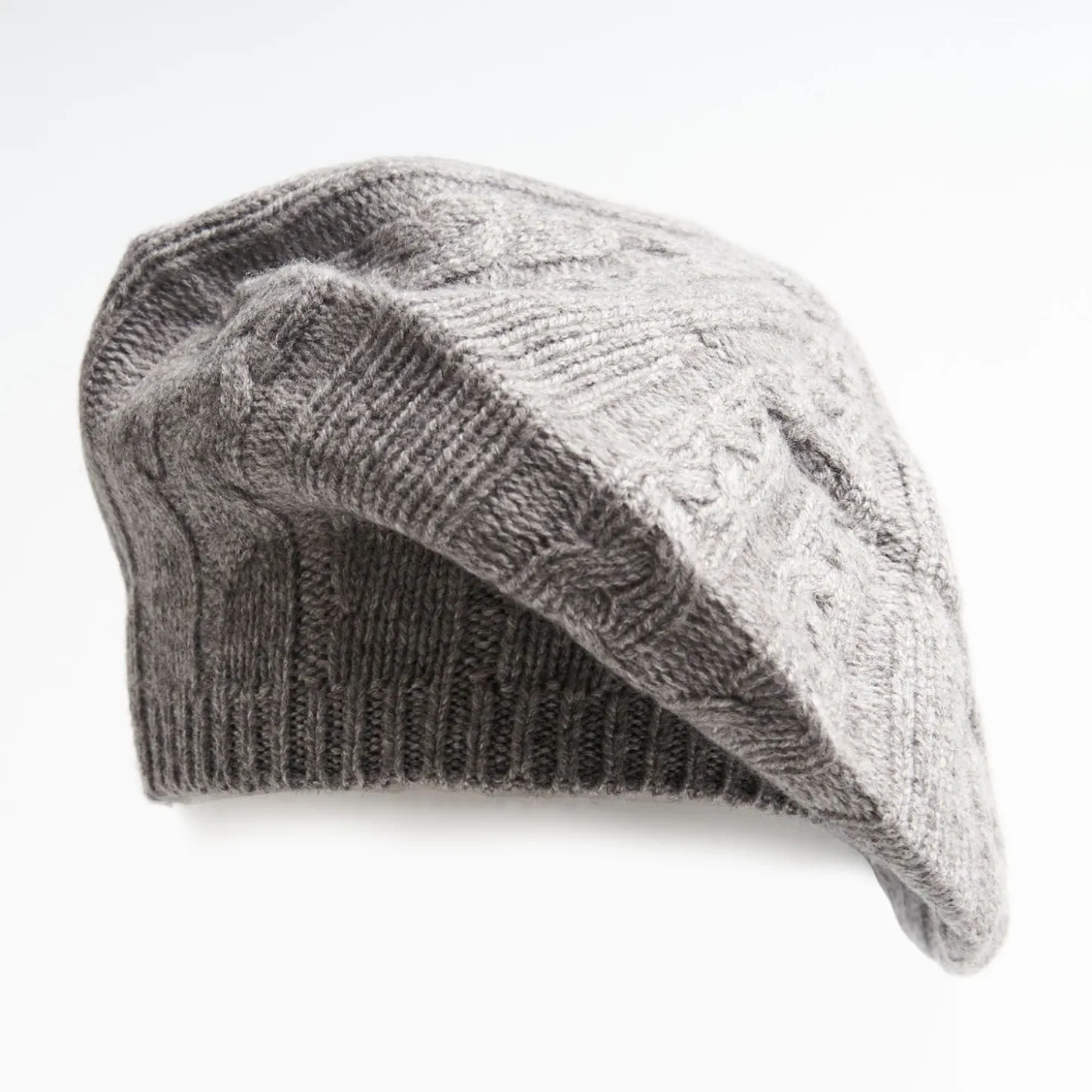 Braided Basque In Gray Cashmere