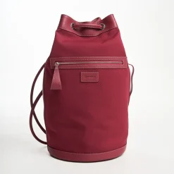 Burgubdy Gian Beach Bag