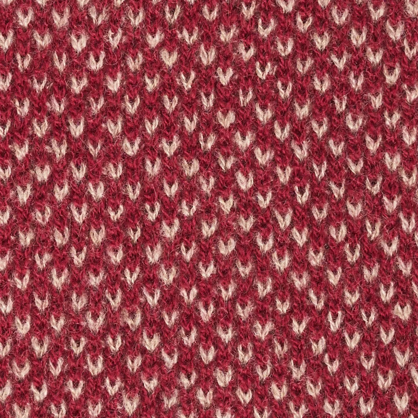 Burgundy And Camel Cashmere Neck Warmer