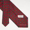 Burgundy Archivio Collection Silk Tie 1952_08