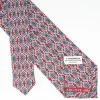 Burgundy Archivio Collection Silk Tie 1986-03