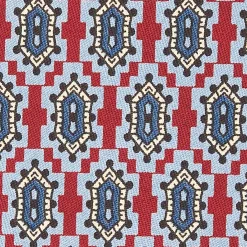 Burgundy Archivio Collection Silk Tie 1986-03