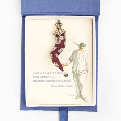 Burgundy Good-Luck Charm