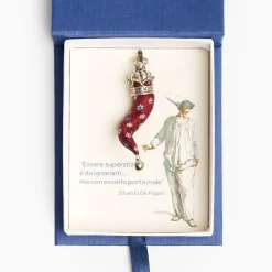 Burgundy Good-Luck Charm