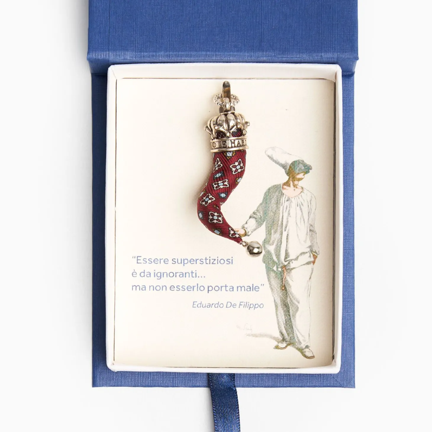 Burgundy Good-Luck Charm