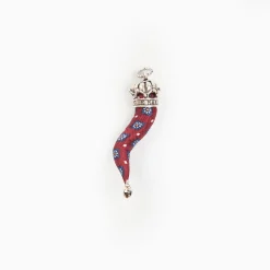 Burgundy Good-Luck Charm