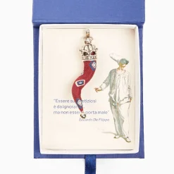 Burgundy Good-Luck Charm