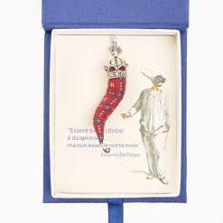 Burgundy Good-Luck Charm