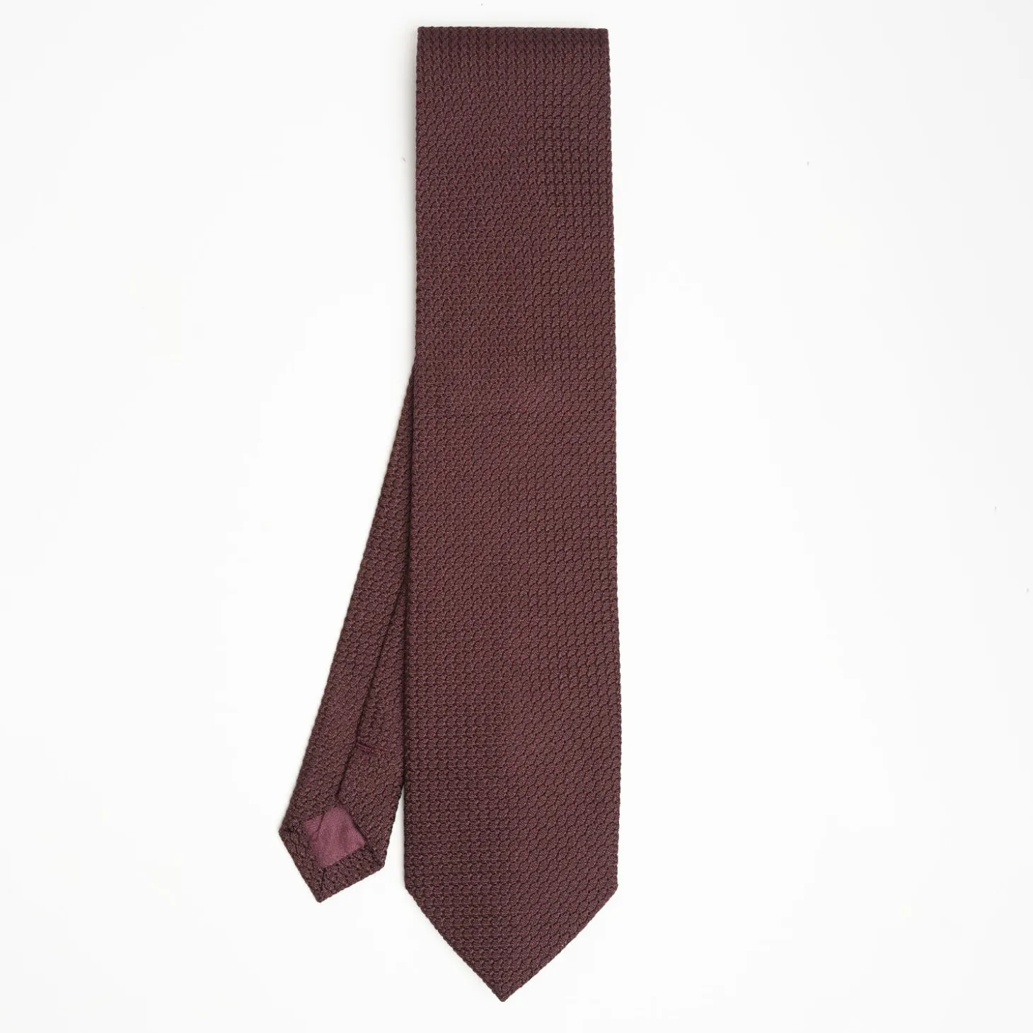 Burgundy Sartorial Granadine Silk Tie