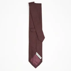 Burgundy Sartorial Granadine Silk Tie