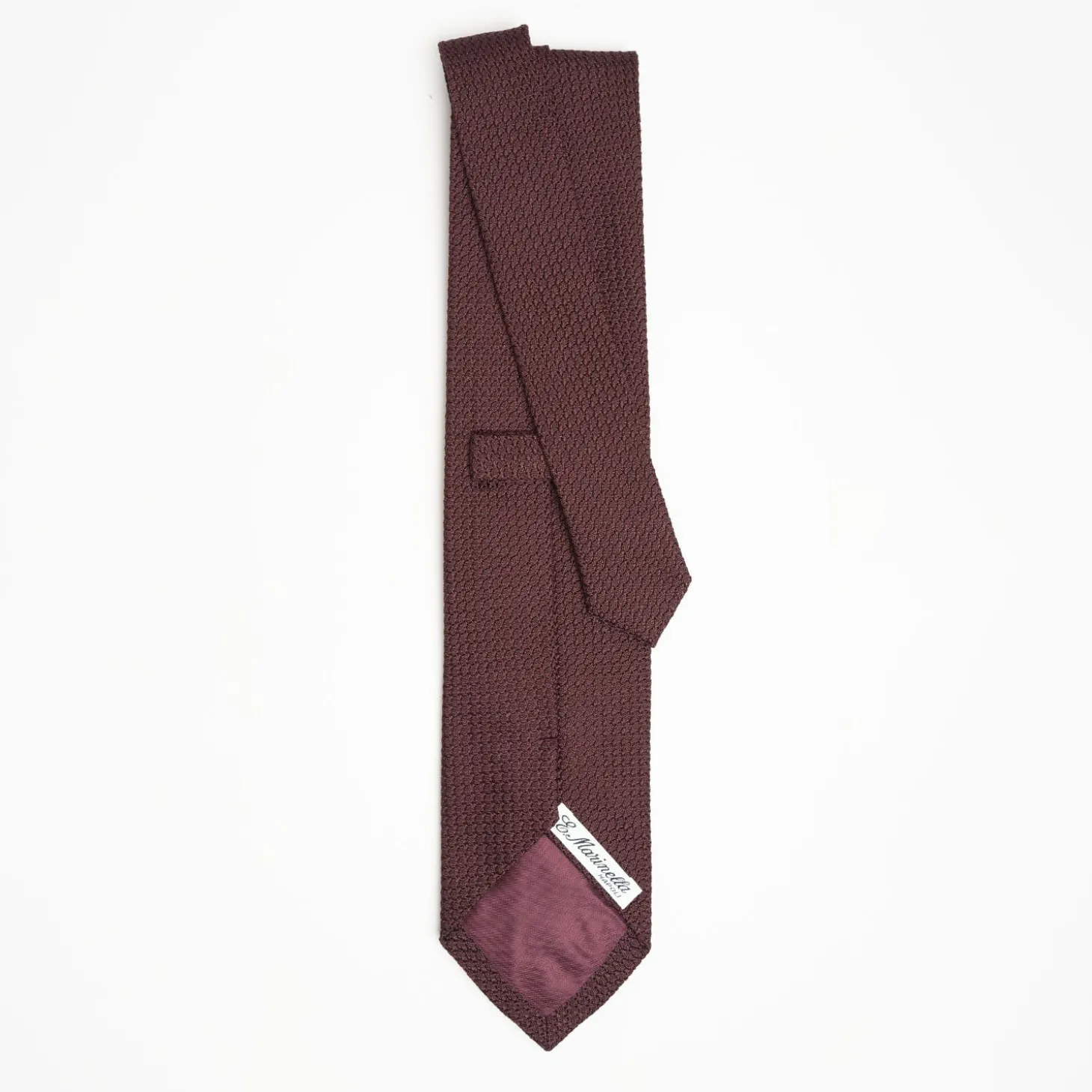 Burgundy Sartorial Granadine Silk Tie