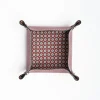 Burgundy Small Leather Vide00A0Poche