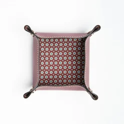 Burgundy Small Leather Vide00A0Poche