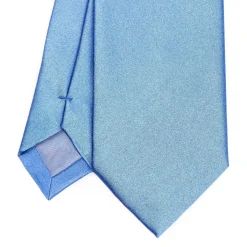 Cerimonial Solid Powder Blue Silk Satin Tie