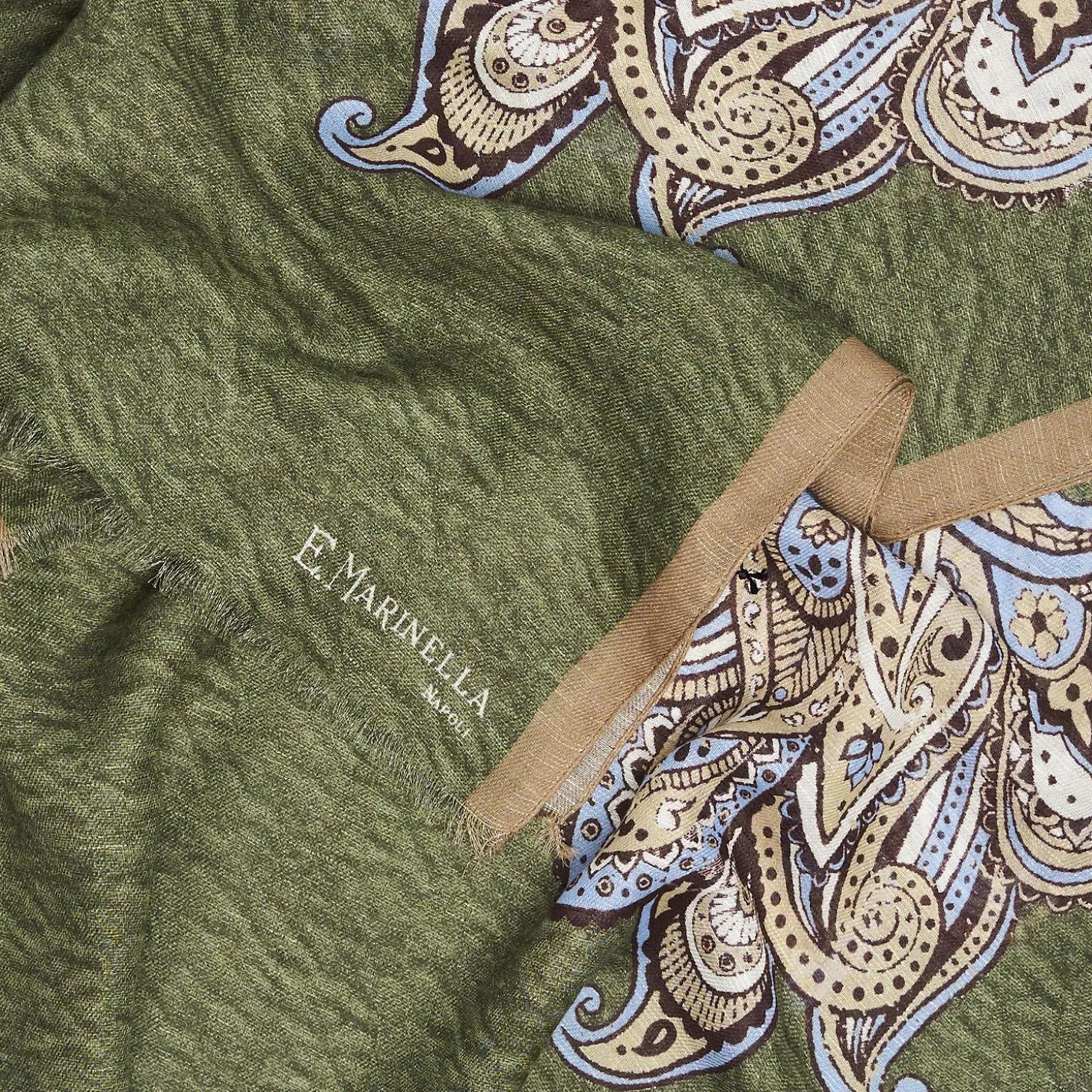 Cotton And Linen Stole
