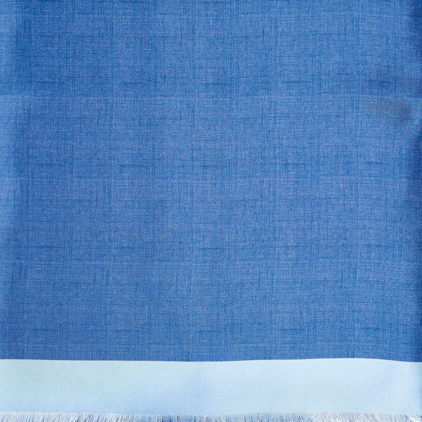 Dark And Light Blue Double Silk Scarf