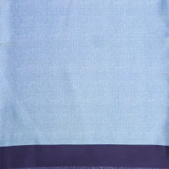 Dark And Light Blue Double Silk Scarf