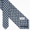 Dark Blue Archivio Collection Silk Tie 1938-1-02