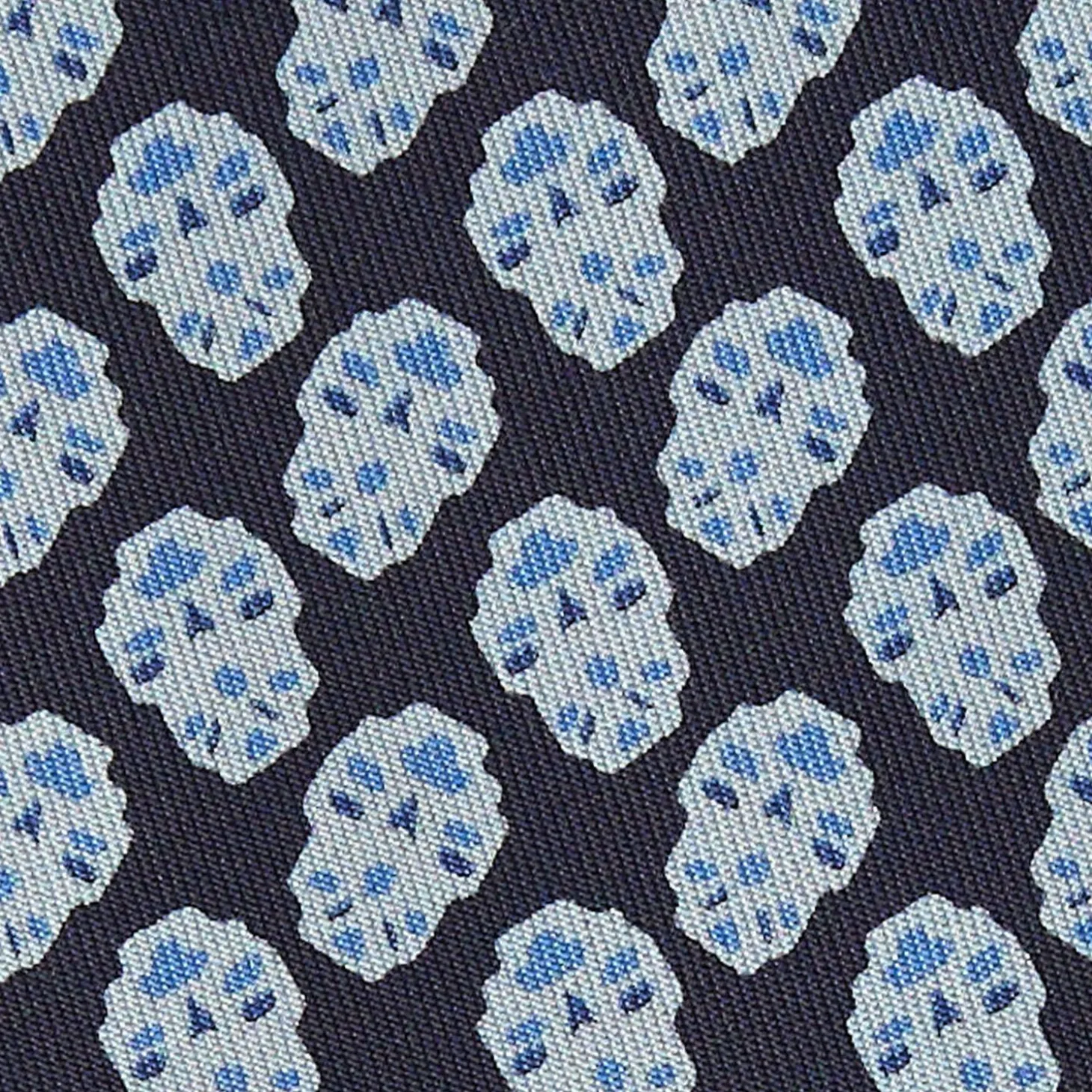 Dark Blue Archivio Collection Silk Tie 1938-1-02