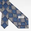 Dark Blue Archivio Collection Silk Tie 1982_01