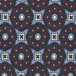 Dark Blue Archivio Collection Silk Tie 1985-02