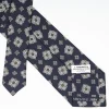 Dark Blue Archivio Collection Silk Tie 1984-01