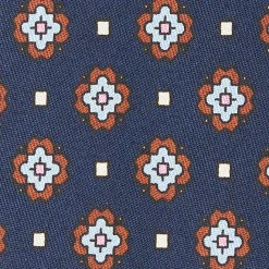 Dark Blue Archivio Collection Silk Tie 1989-02