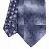Dark Blue Ceremonial Jacquard Silk Tie
