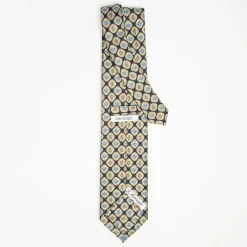 Dark Blue Heritage Collection Silk Tie - Paisley Pattern