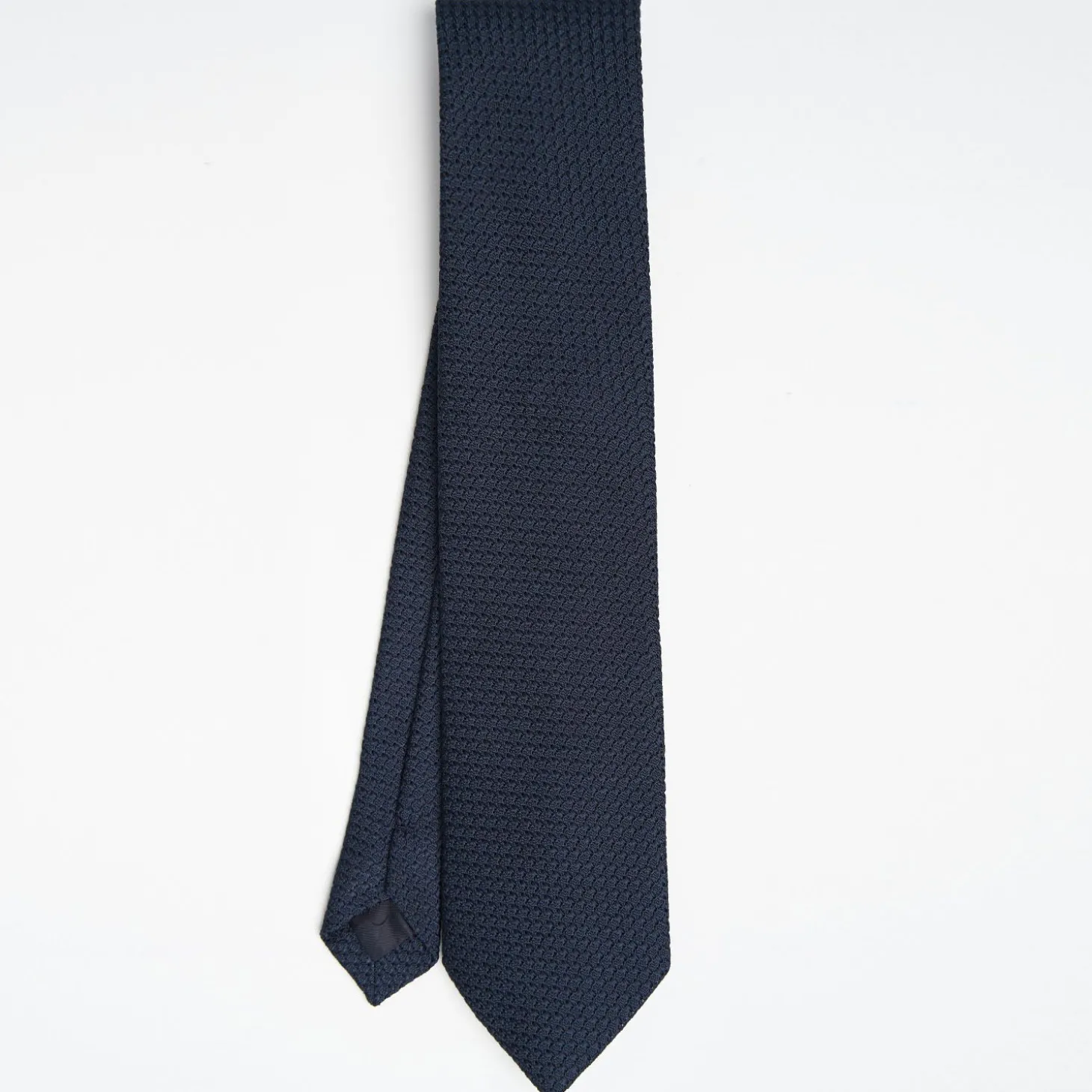 Dark Blue Sartorial Granadine Silk Tie