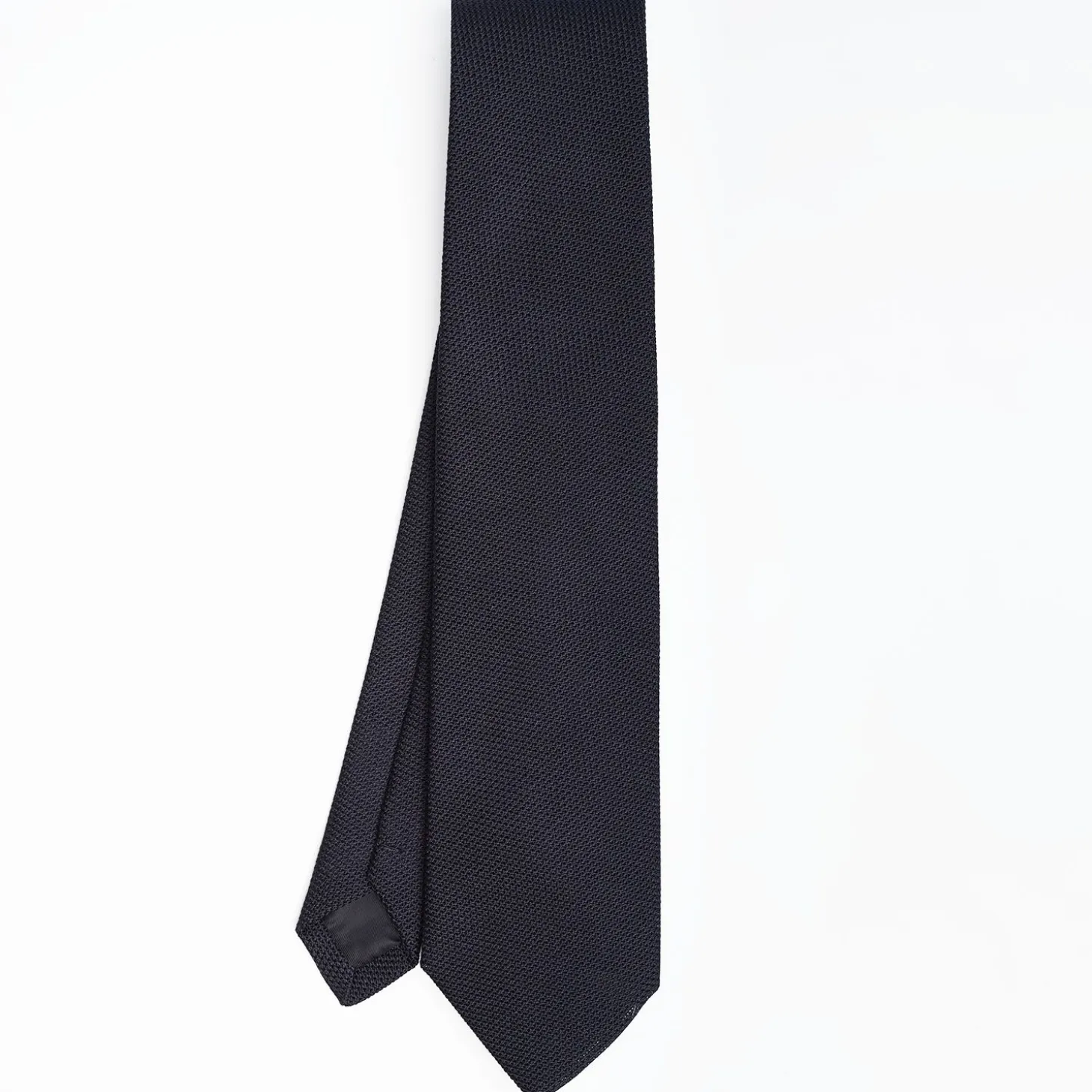 Dark Blue Sartorial Granadine Silk Tie