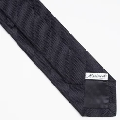 Dark Blue Sartorial Granadine Silk Tie
