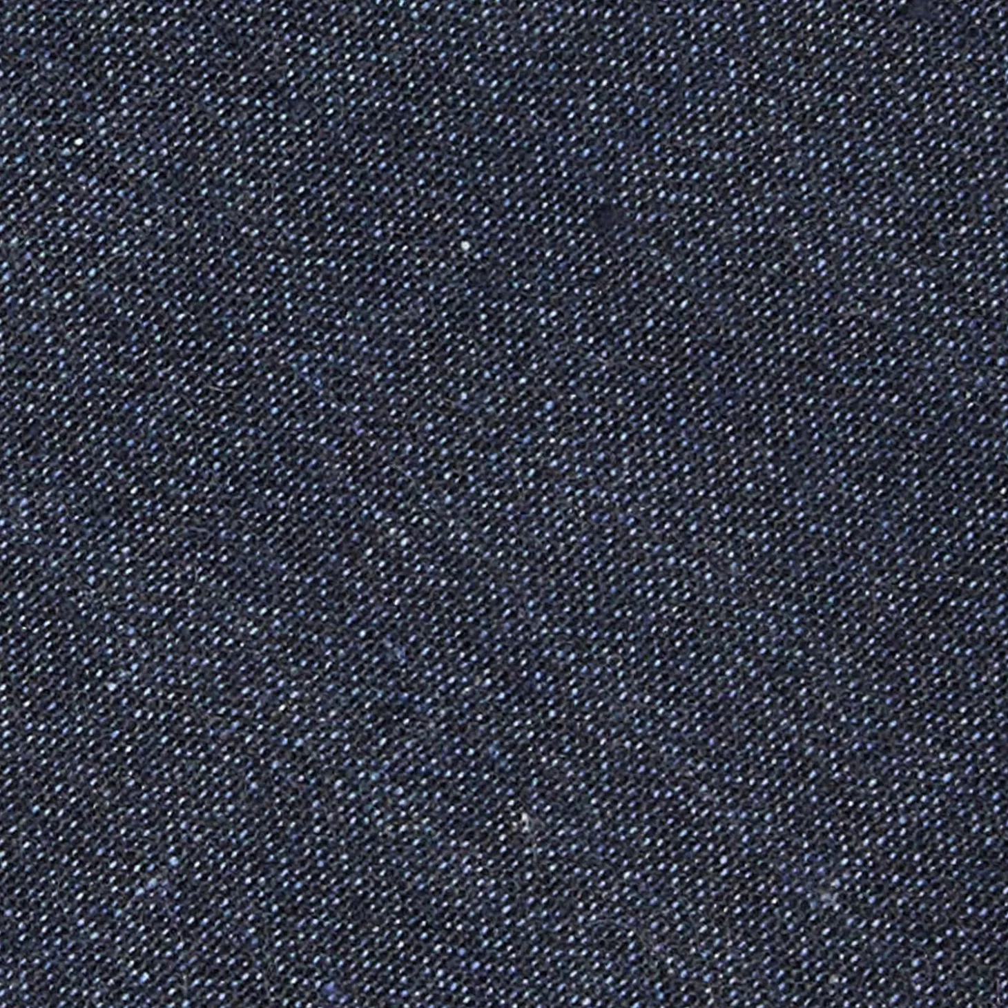 Dark Blue Sartorial Linen Tie Solid Color
