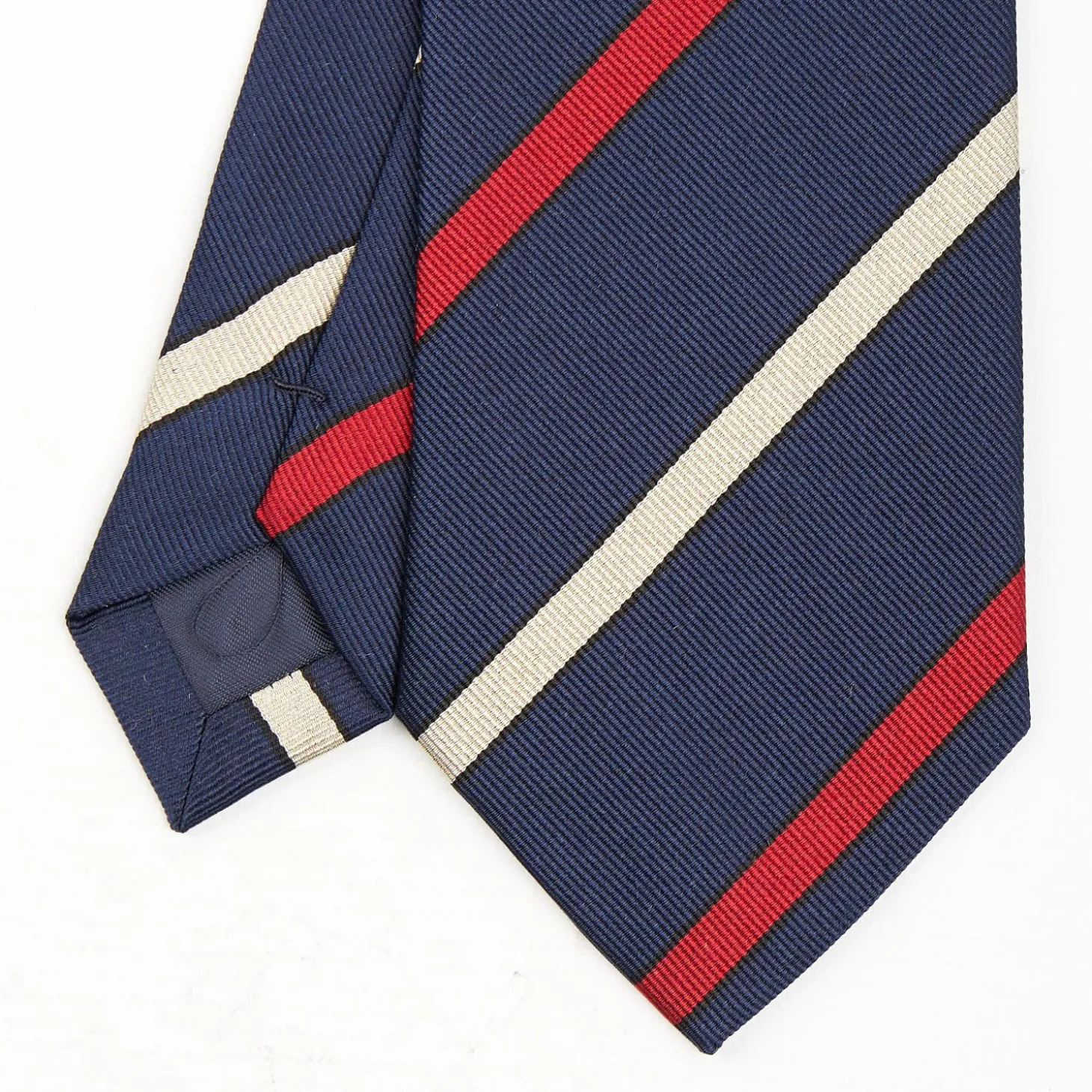 Dark Blue Sartorial Striped Tie