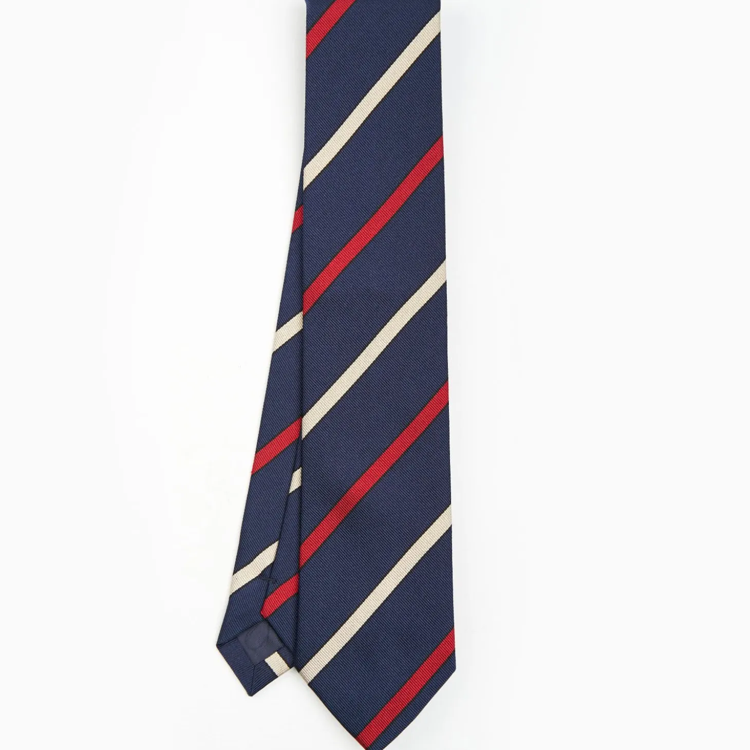 Dark Blue Sartorial Striped Tie