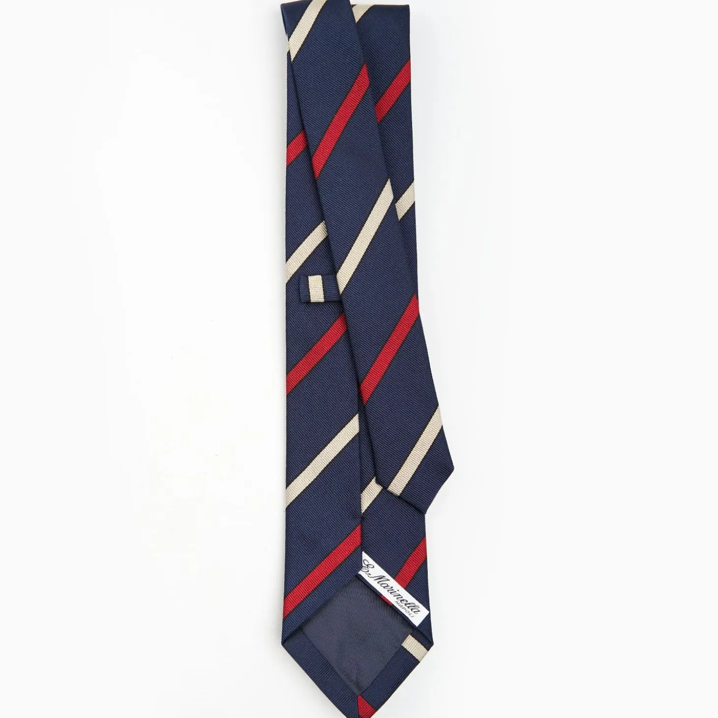 Dark Blue Sartorial Striped Tie