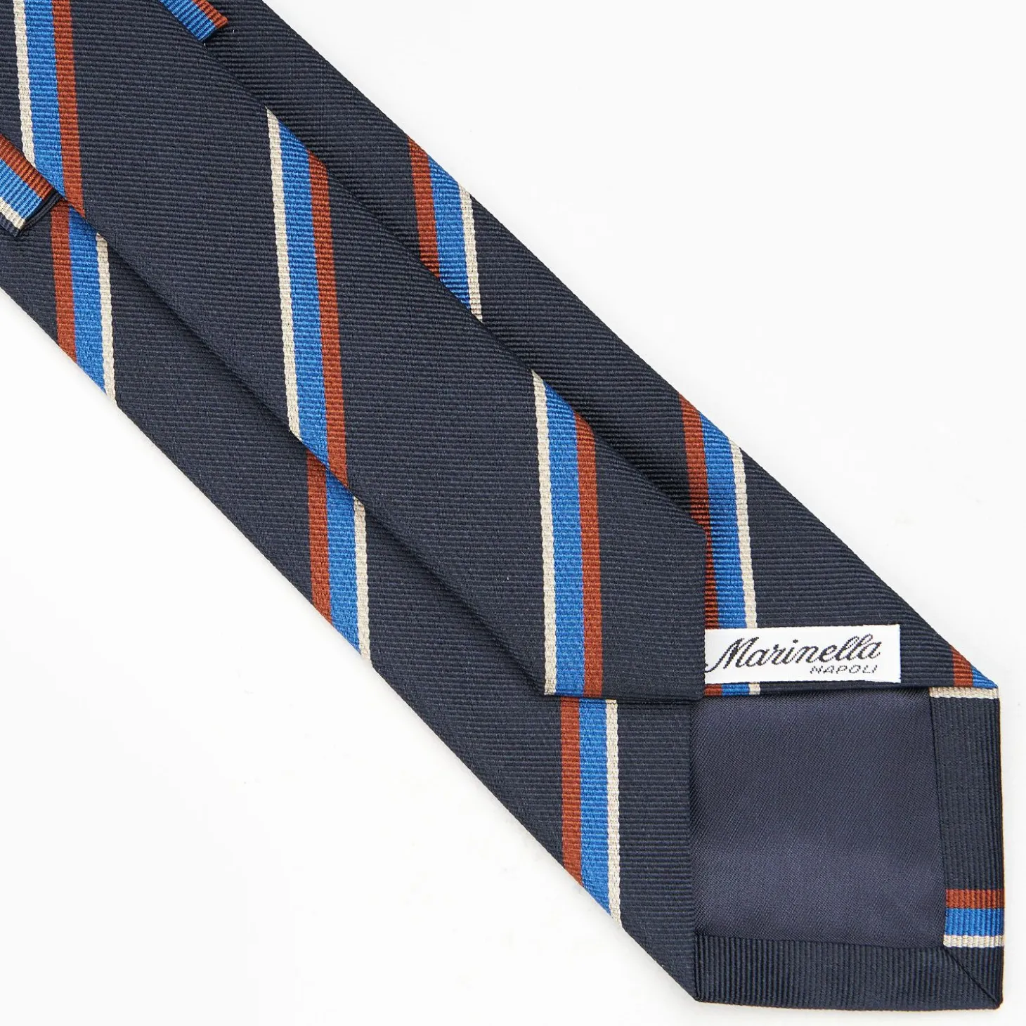 Dark Blue Sartorial Striped Tie
