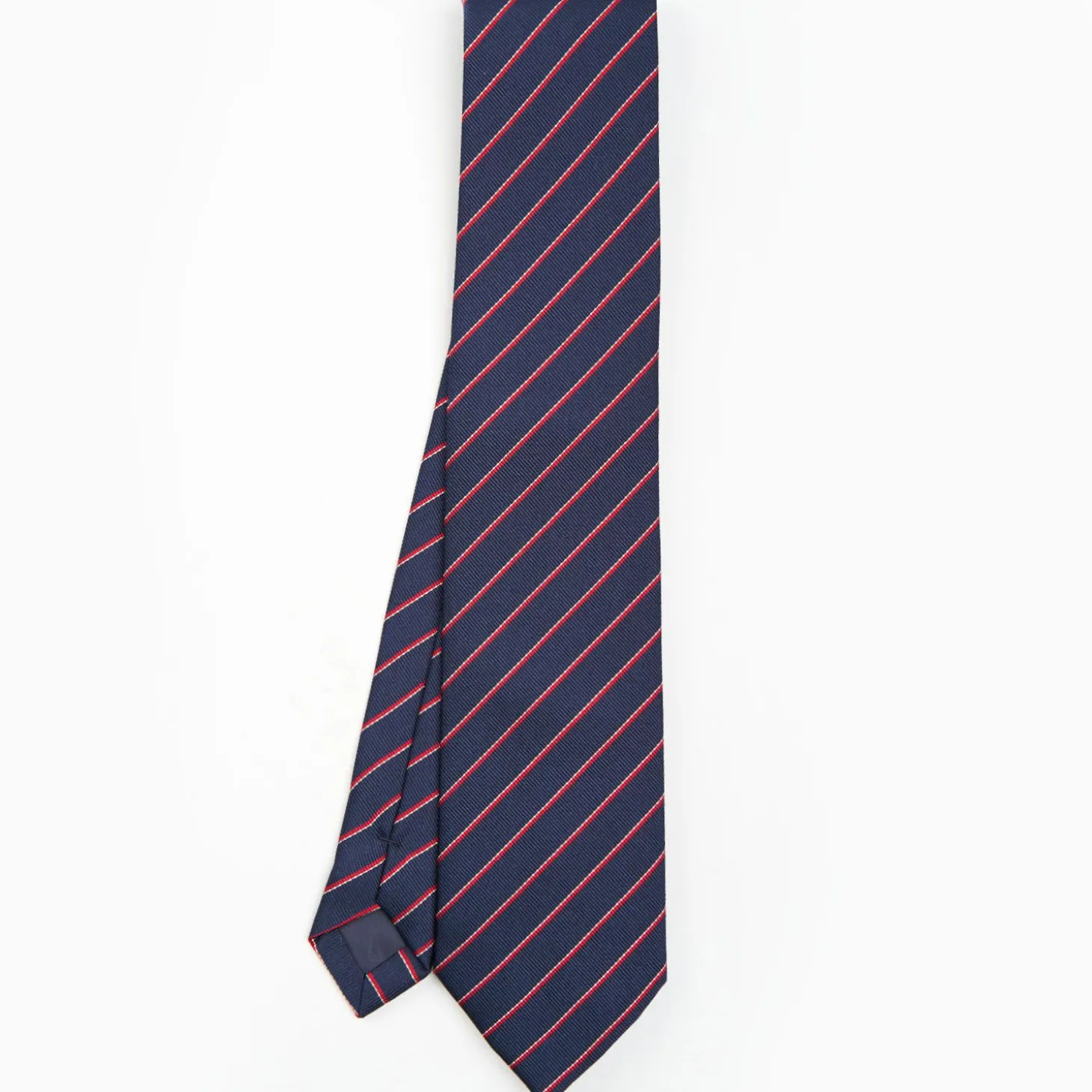Dark Blue Sartorial Striped Tie