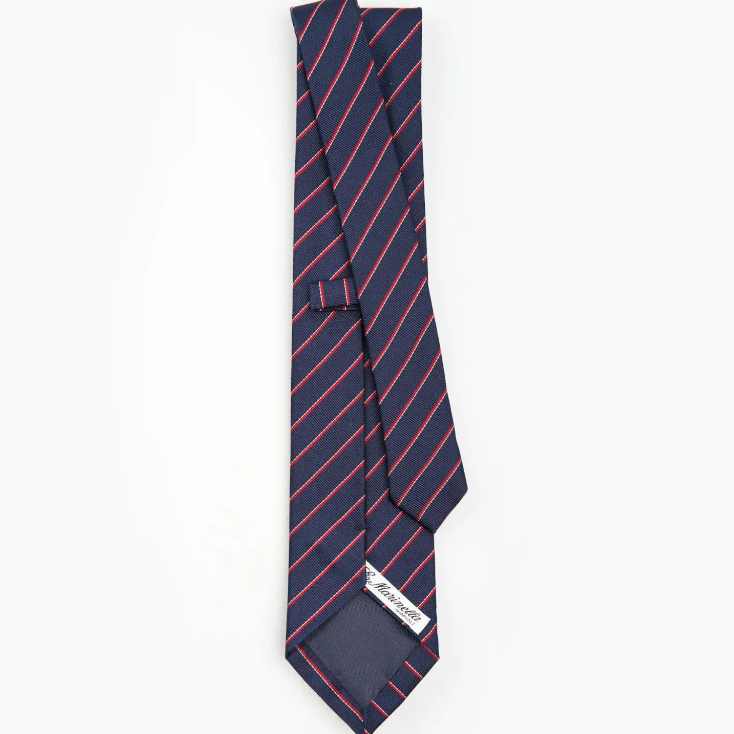 Dark Blue Sartorial Striped Tie