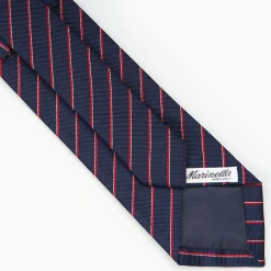 Dark Blue Sartorial Striped Tie
