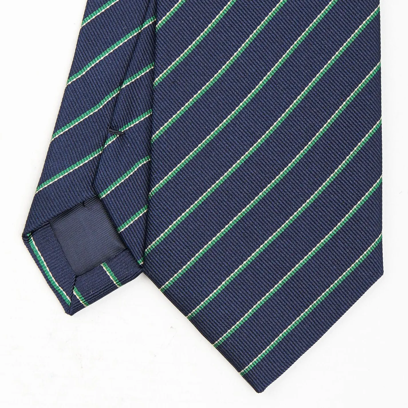 Dark Blue Sartorial Striped Tie