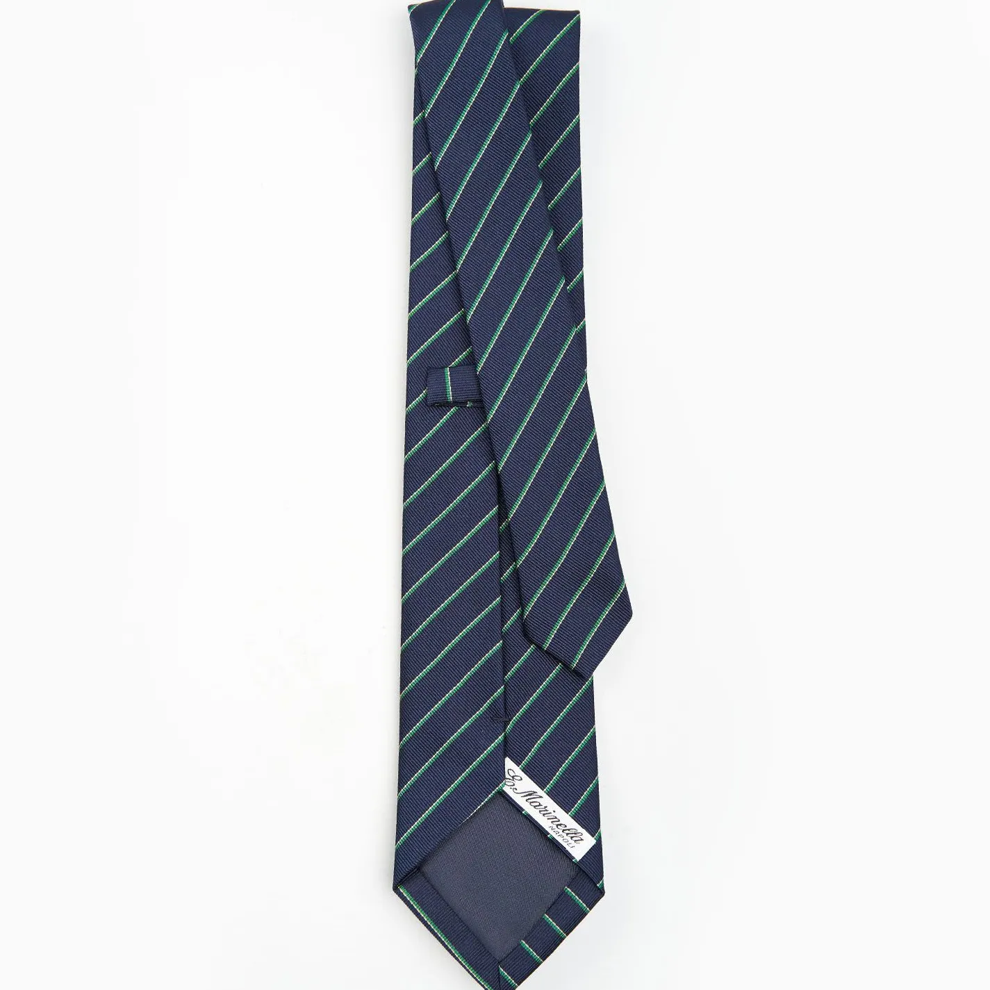 Dark Blue Sartorial Striped Tie