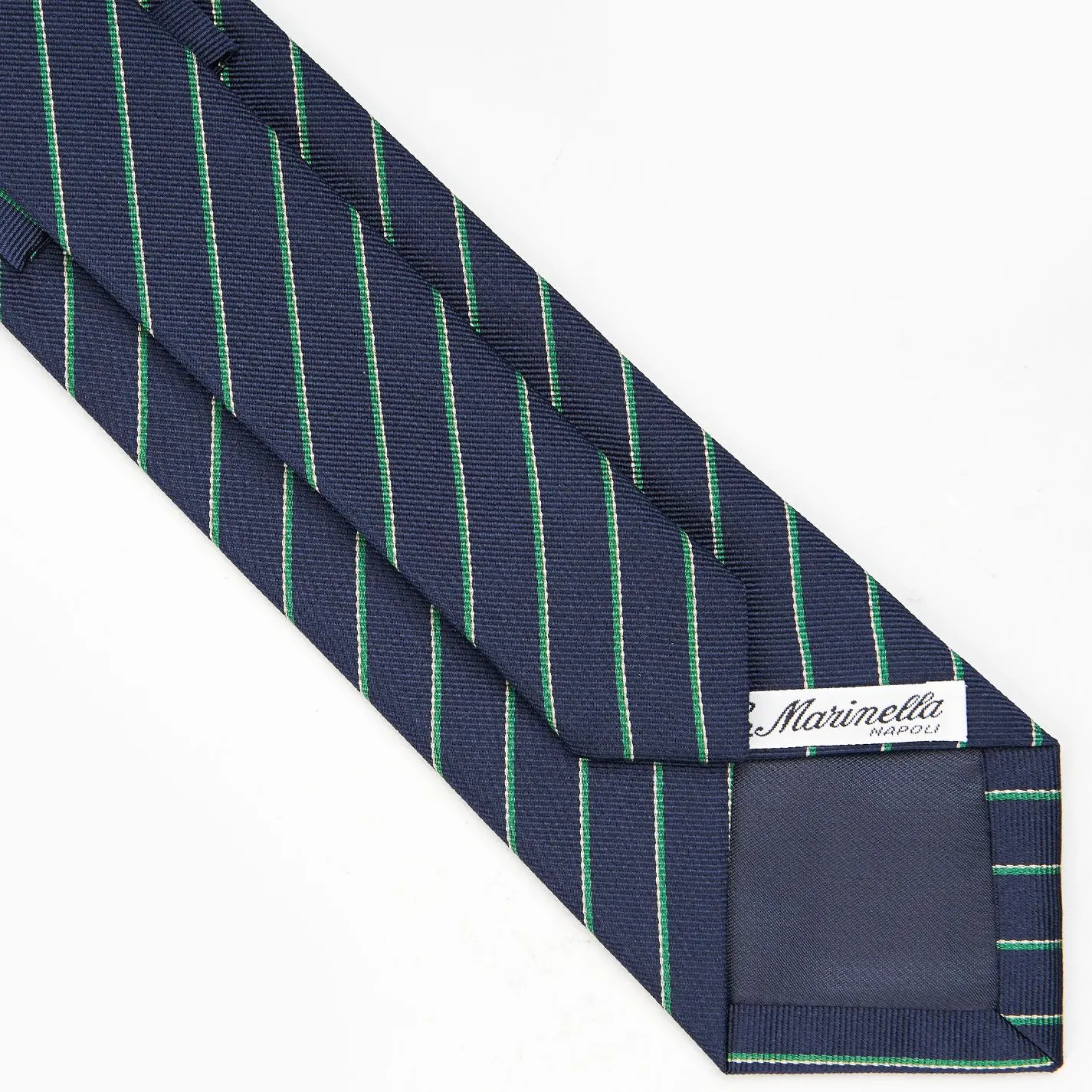 Dark Blue Sartorial Striped Tie