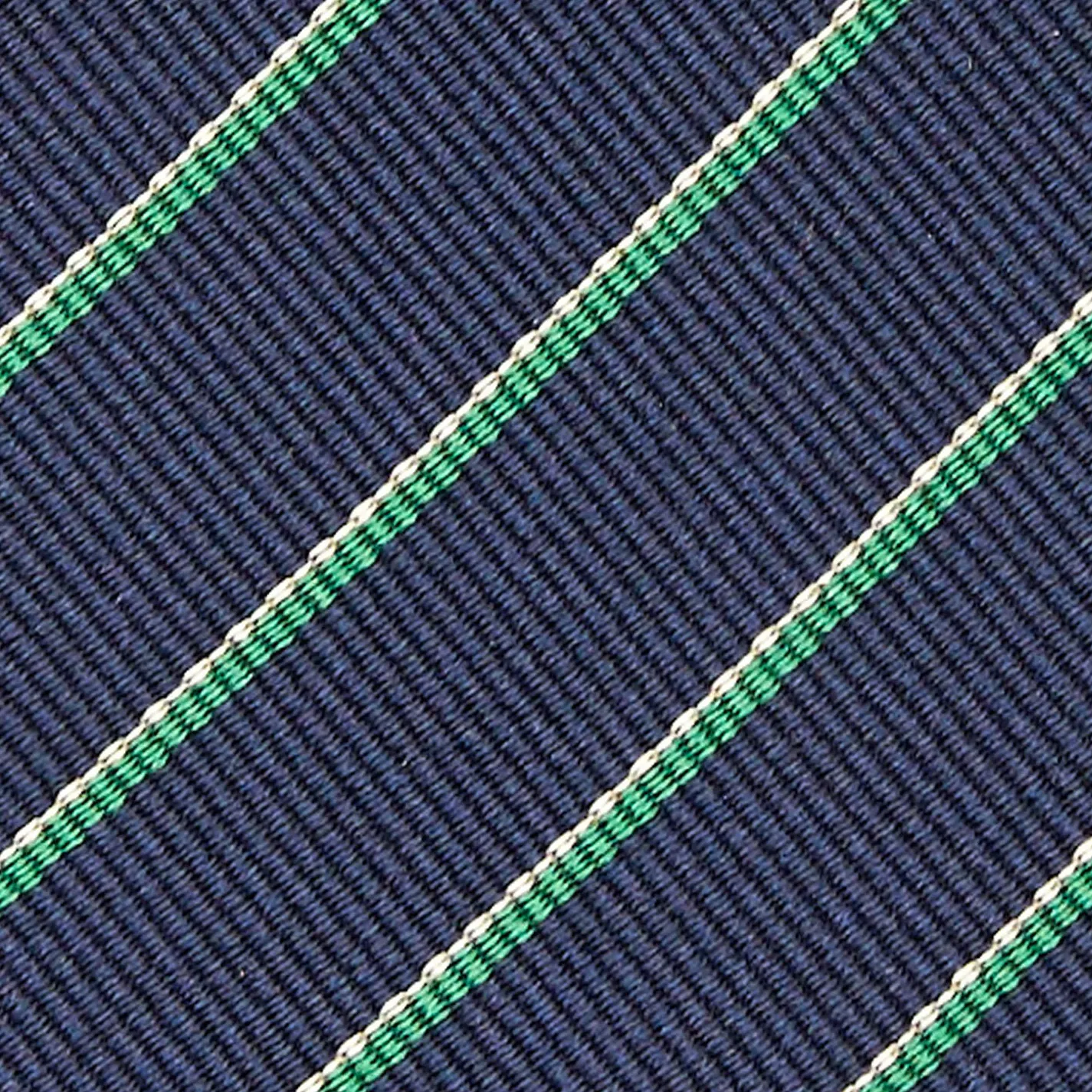 Dark Blue Sartorial Striped Tie