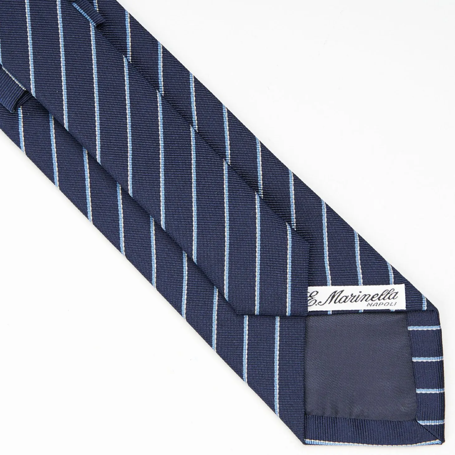 Dark Blue Sartorial Striped Tie