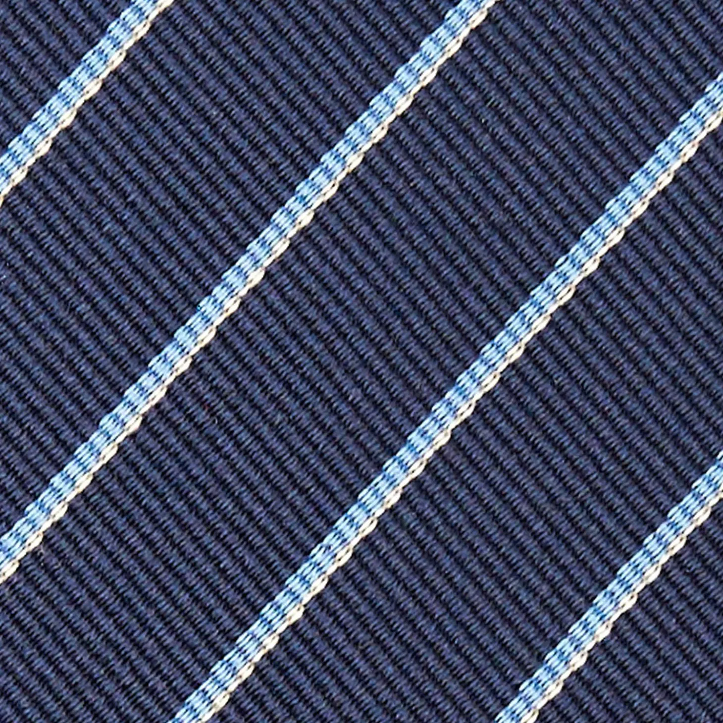 Dark Blue Sartorial Striped Tie
