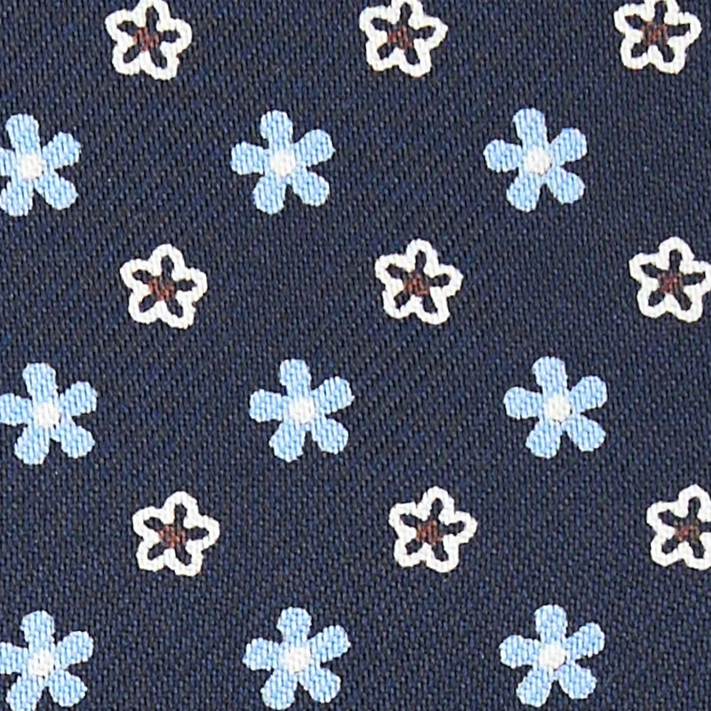 Dark Blue Silk Glasses Case