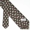 Dark Brown Archivio Collection Silk Tie 1933-04